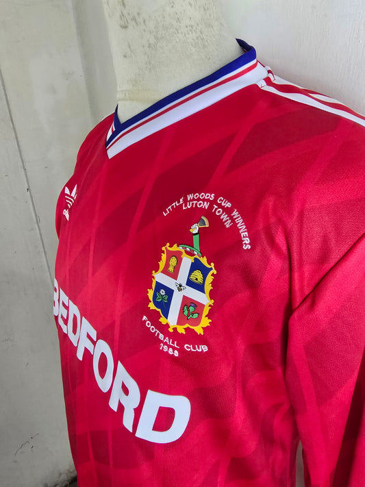 1988/89 Lut0n T0wn Third Long Sleeve