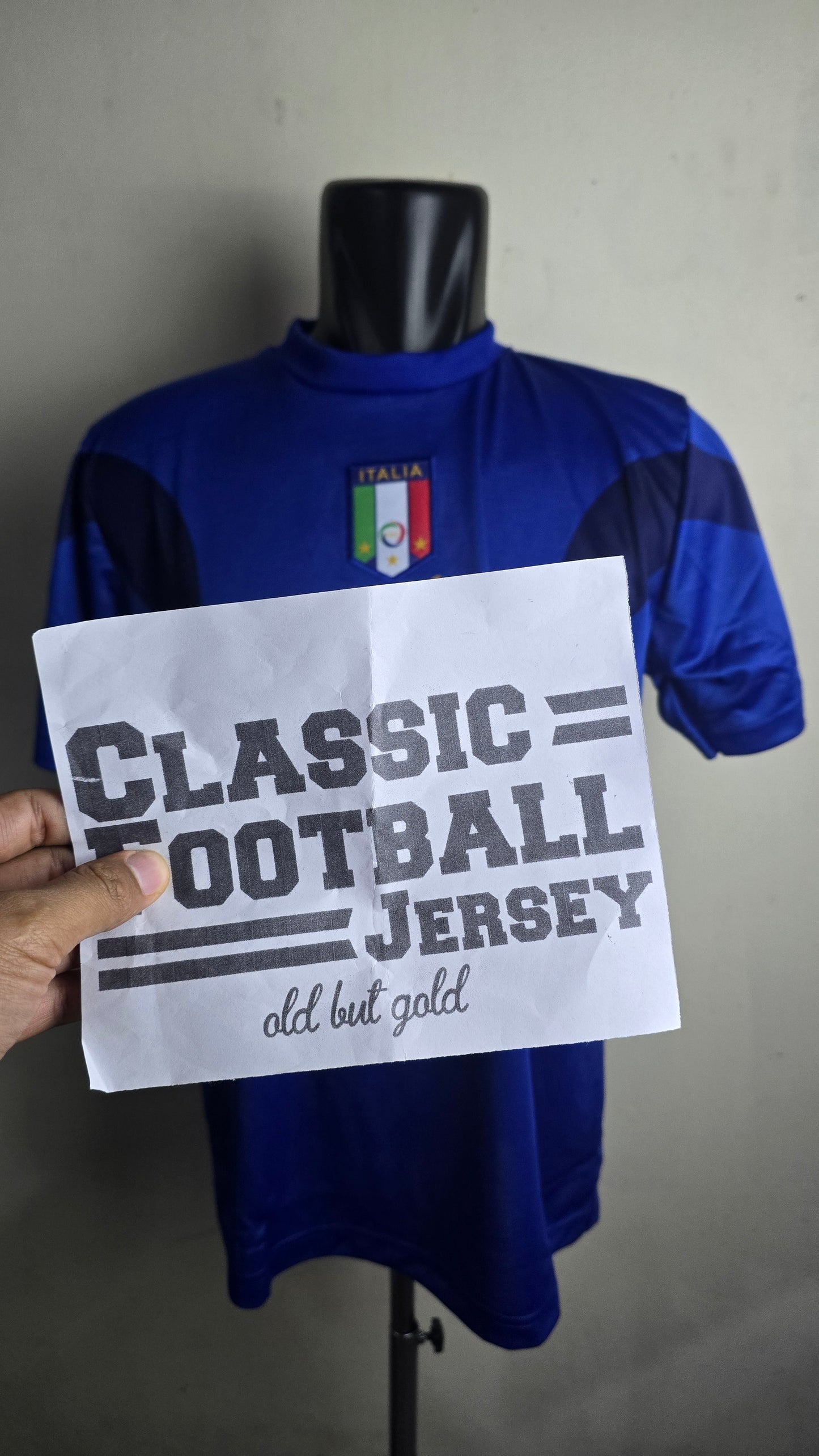 Camiseta local de Italia 2006