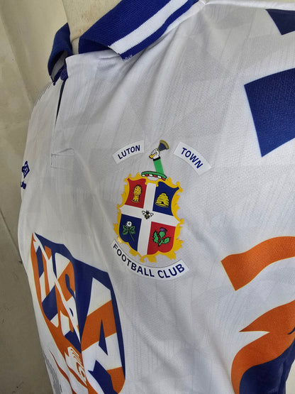 1991/92 Lut0n T0wn Home Shirt