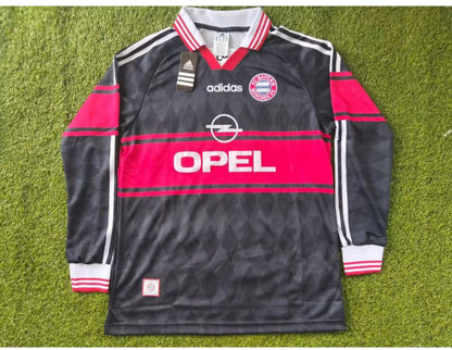 1998/99 B4y3rn Munch3n Home Long Sleeve Shirt