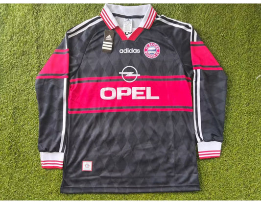 1998/99 B4y3rn Munch3n Home Long Sleeve Shirt