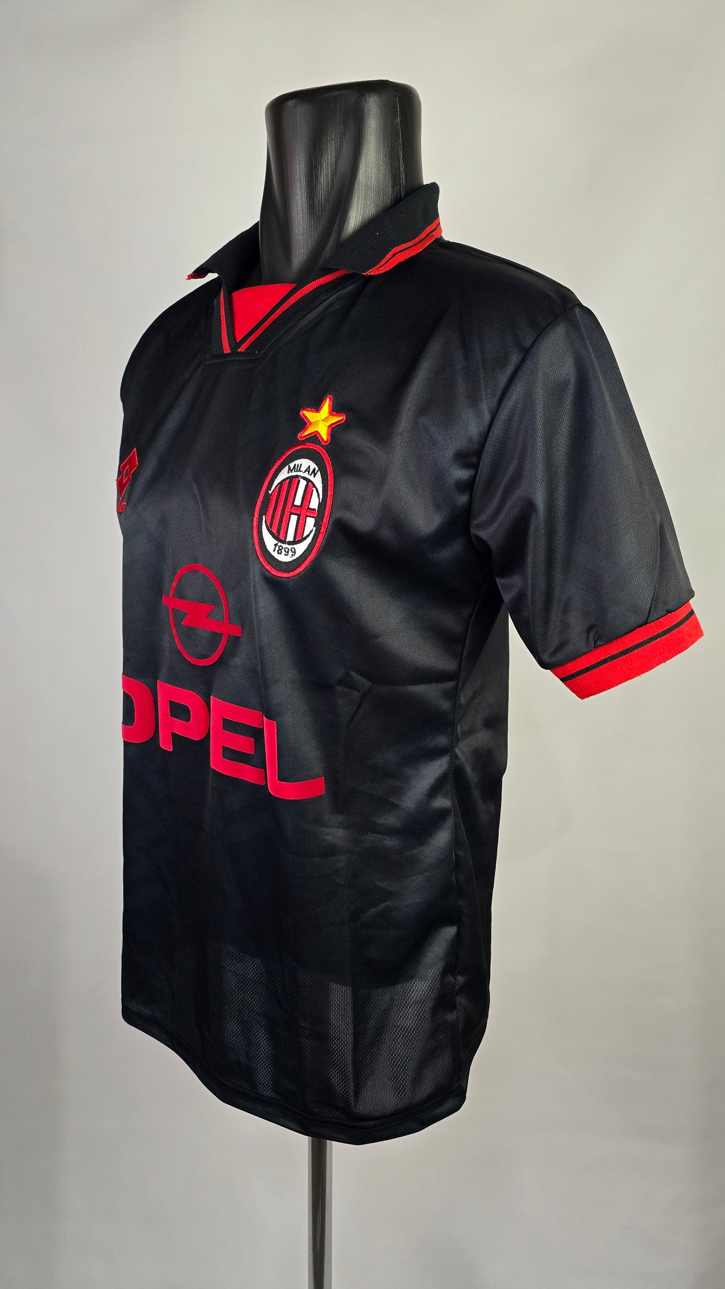 1996/97 AC Milan 3.ª camiseta Baggio #18