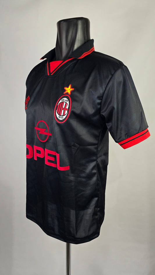 1996/97 AC Milan 3.ª camiseta Baggio #18