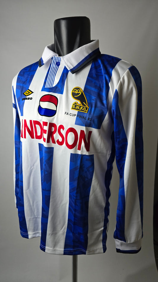 1993 FA Cup Final Sheffield Wednesday Long Sleeve Shirt