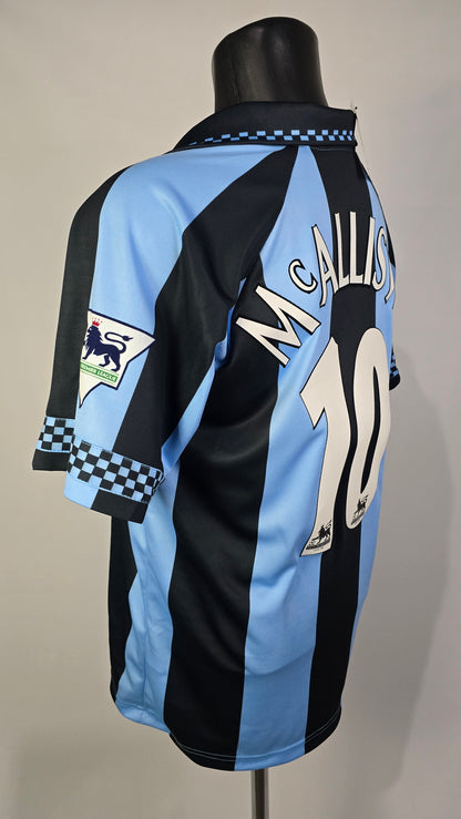 (Mc Allister #10 + Patch) 1996 Coventry City Home
