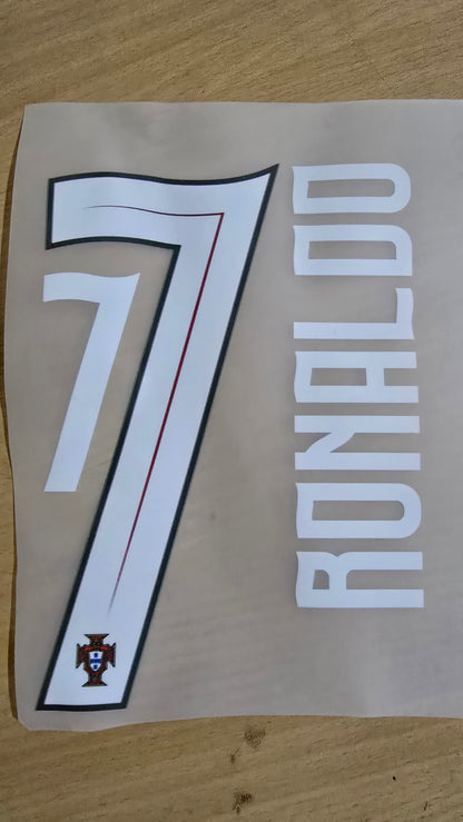 Ronaldo Portugal Nameset