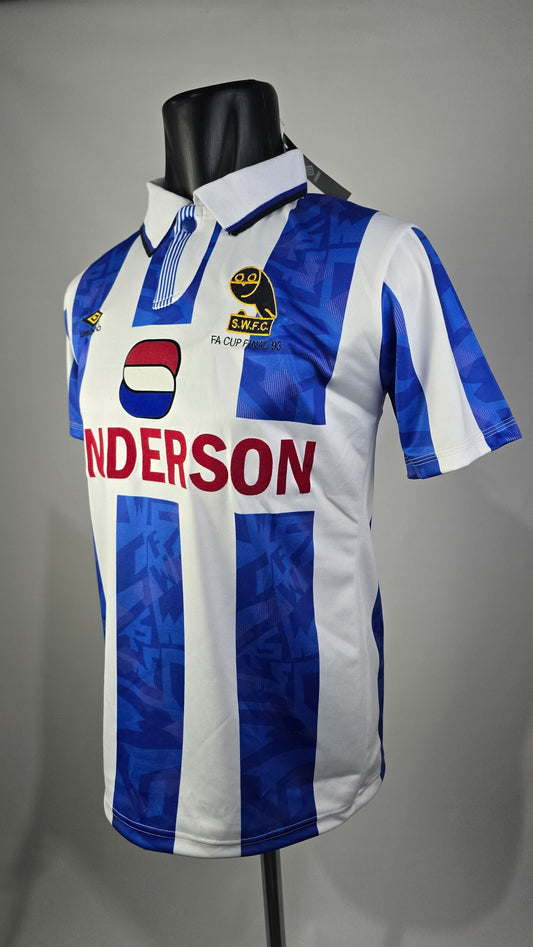 1993 FA Cup Final Sheffield Wednesday Shirt