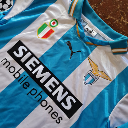 2001/02 S.S Lazio European Long Sleeve Shirt