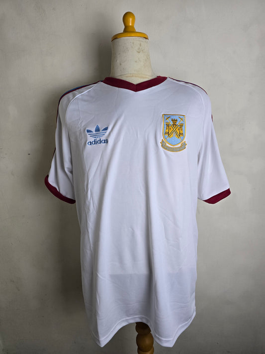 Camiseta de visitante W3st H4m Unit3d de 1980