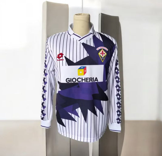 1992 Fiorentina Away Long Sleeve