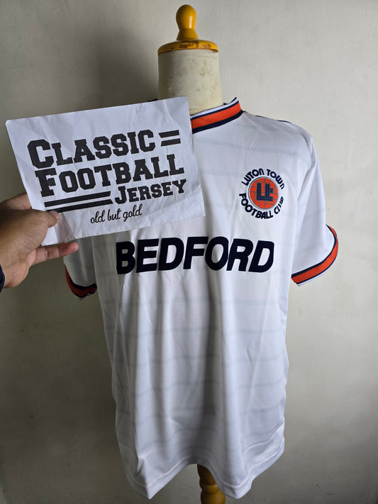 1984-87 Lut0n T0wn Home Shirt