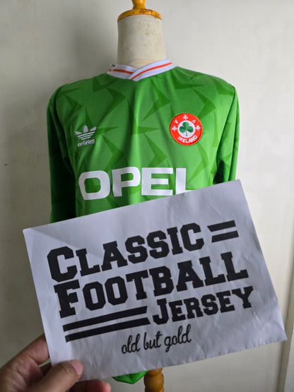 1990 Republic of Ireland Home Longsleeve Shirt