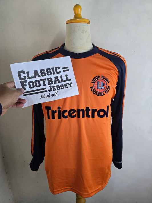 1981/82 Lut0n T0wn Home Long Sleeve