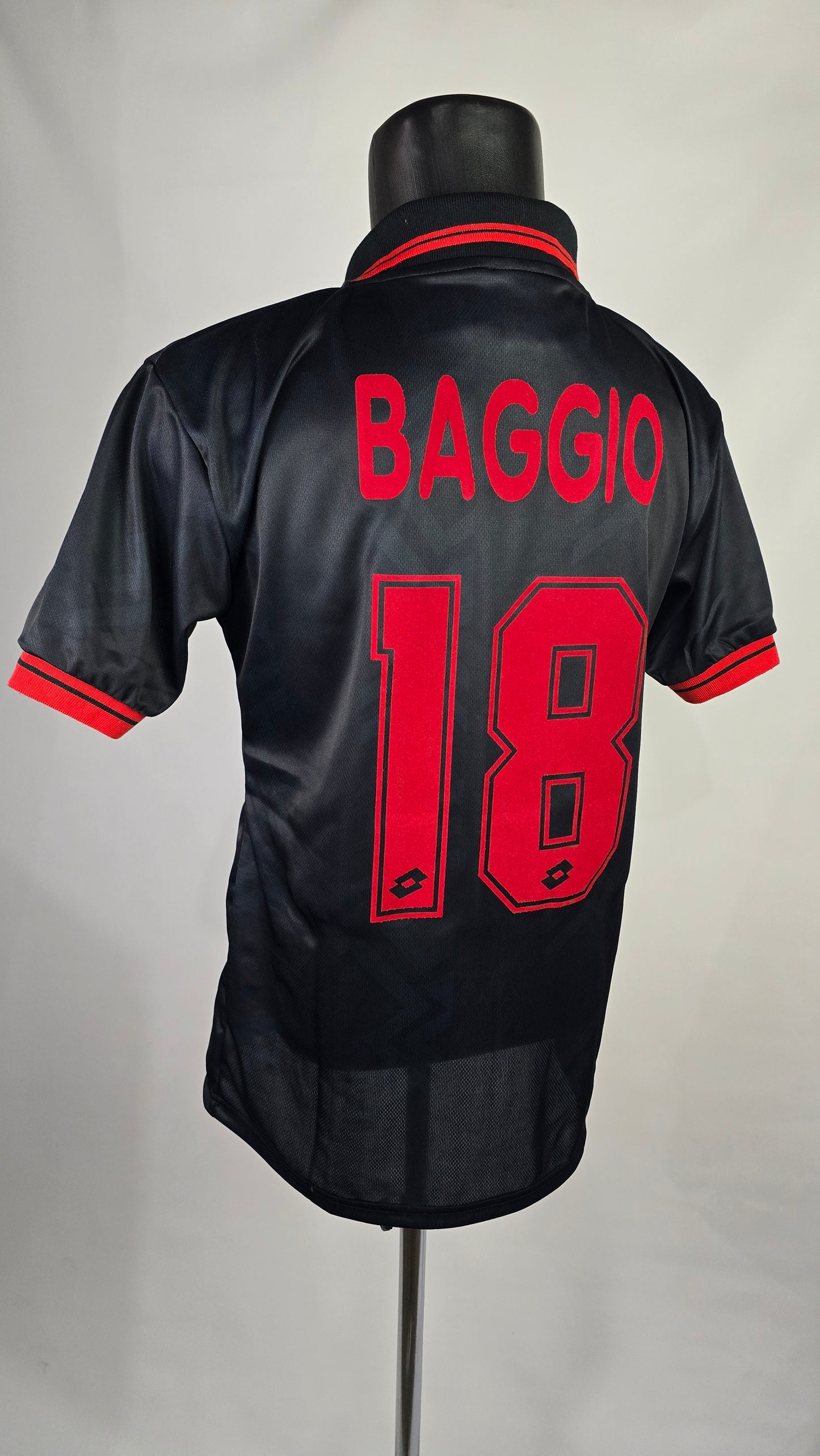 1996/97 AC Milan 3.ª camiseta Baggio #18