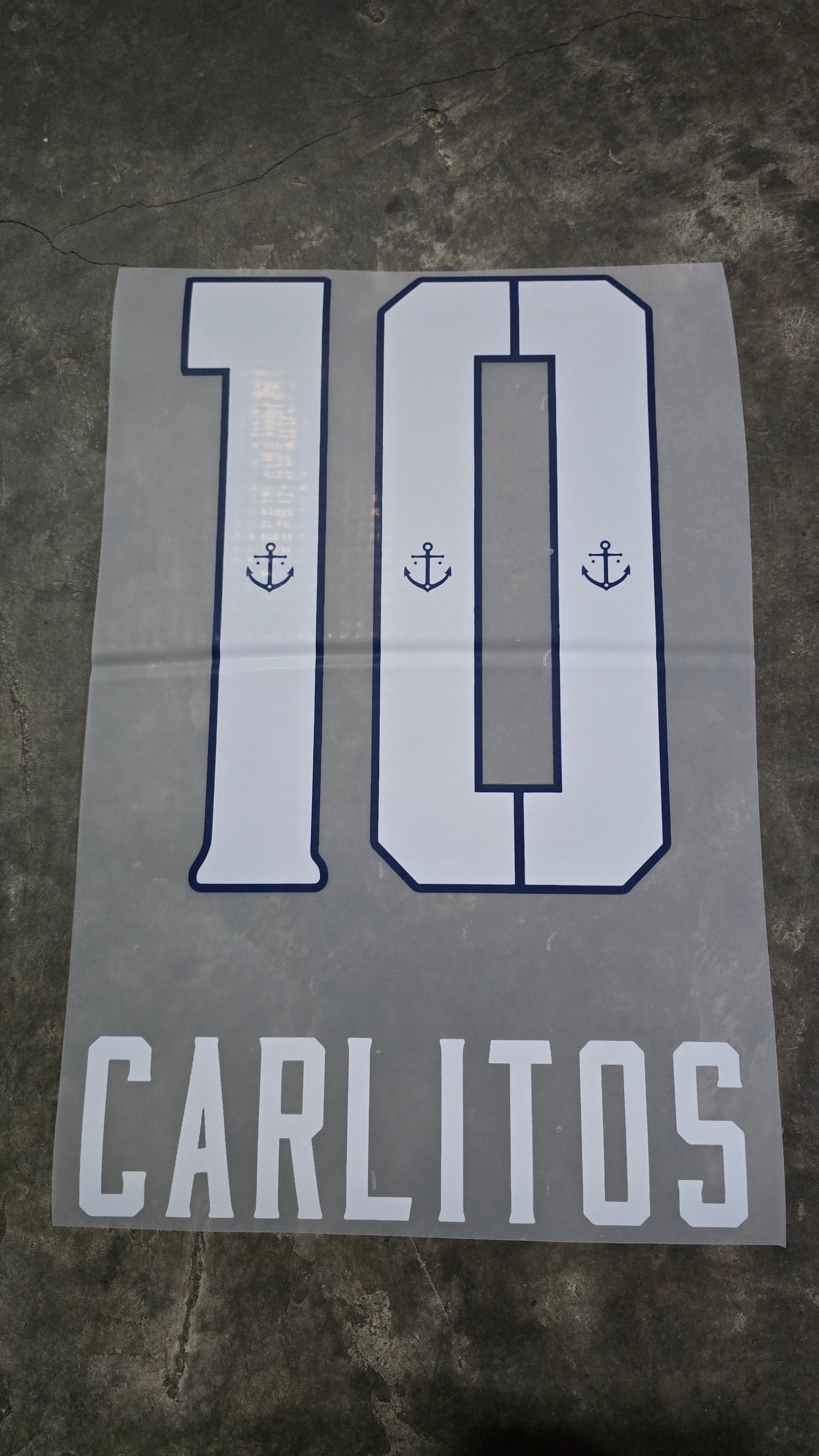 Tevez Carlitos Boca Junior Nameset