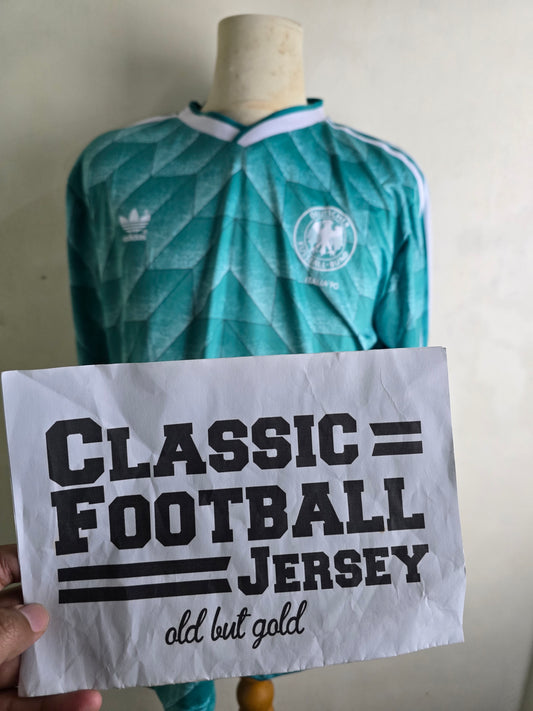 1990 Germany Away Long Sleeve Shirt