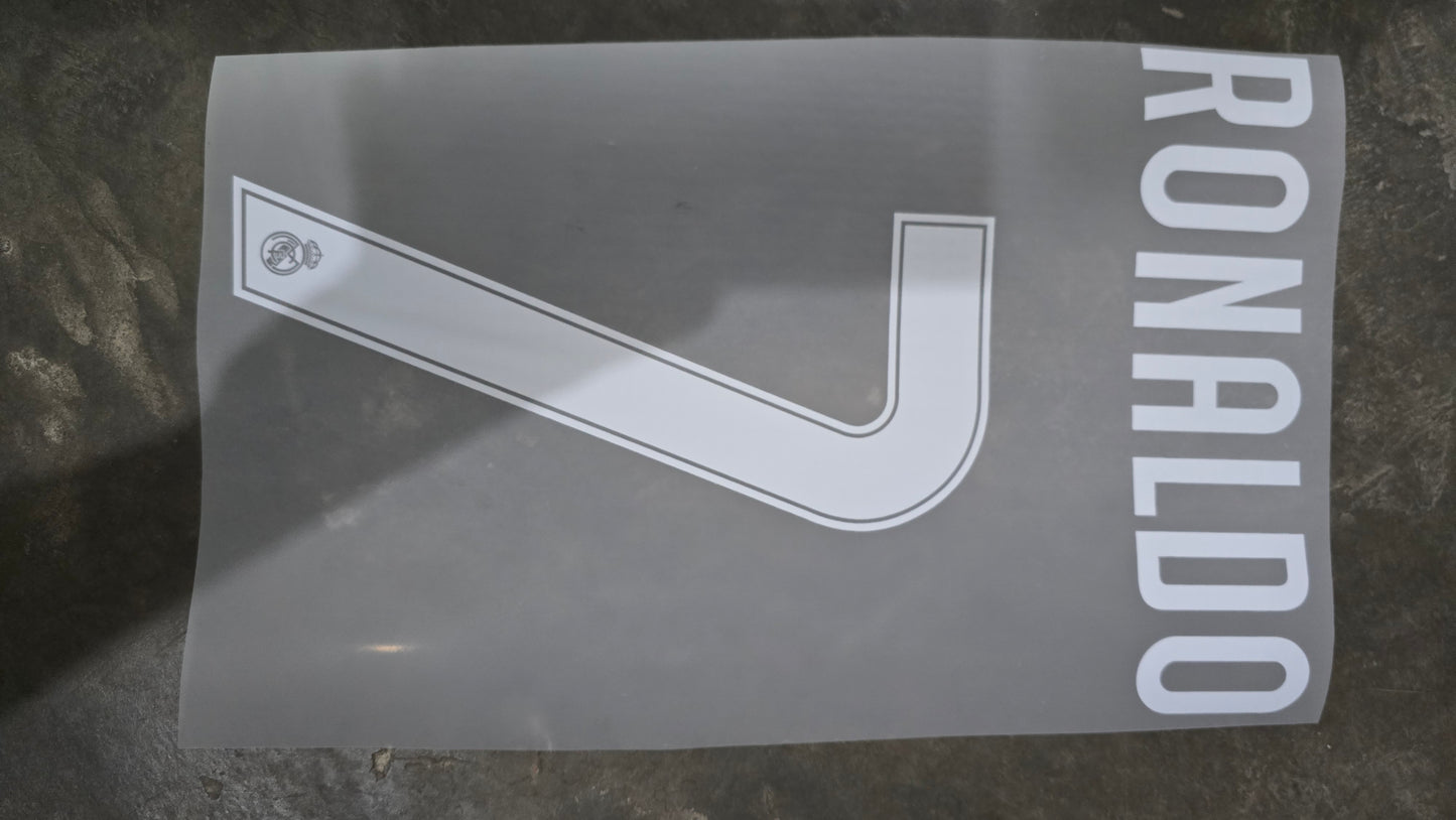 Ronaldo Nameset Real Madrid 2026