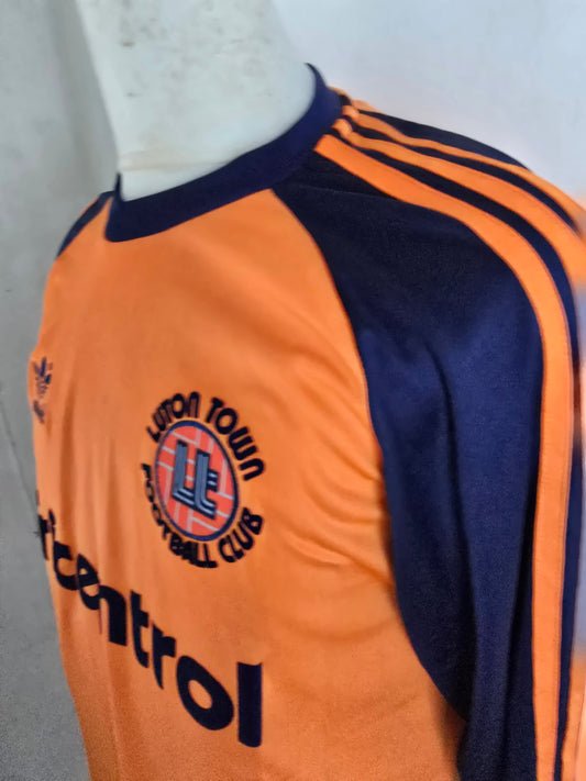 1981/82 Lut0n T0wn Home Long Sleeve
