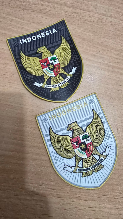 Indonesia Logo 3D Patch