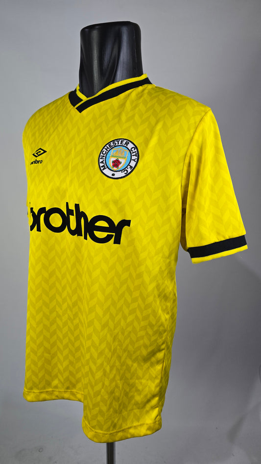 1989-90 Man City Third Shirt