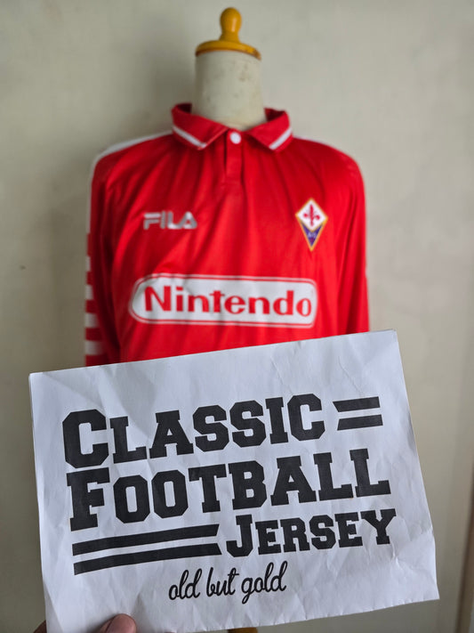 1998/99 Fiorentina Third Long Sleeve Shirt