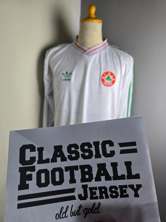 1990 Republic of Ireland Away Longsleeve Shirt (Without Sponsor)