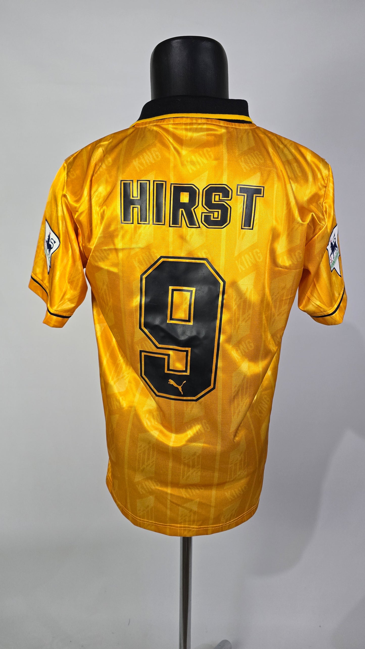 (Hirst #9 + Patch) 1994 Sheffield Wednesday Third Shirt