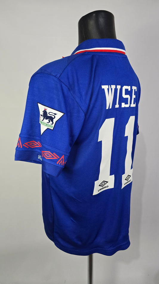 (Wise #11 + Patch) 1994/95 Chelsea Home Shirt