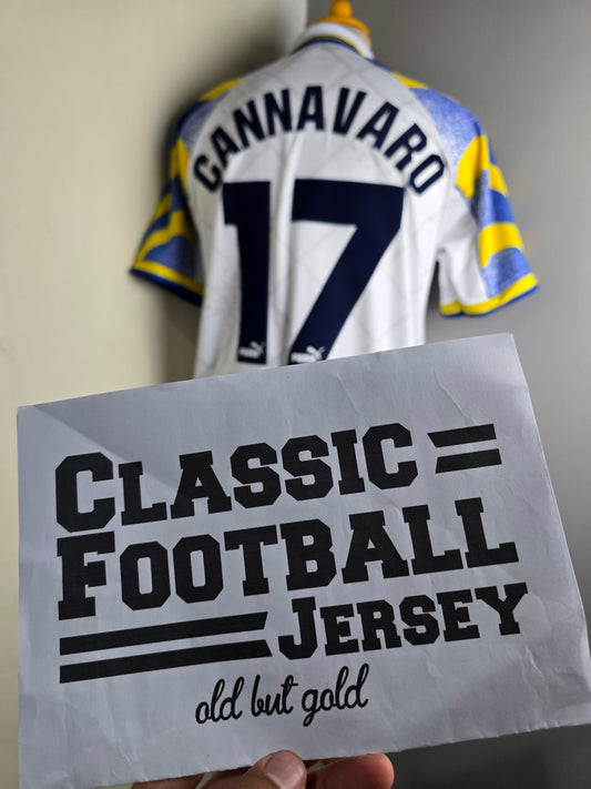1995/96 Parma Away Shirt Cannavaro #17