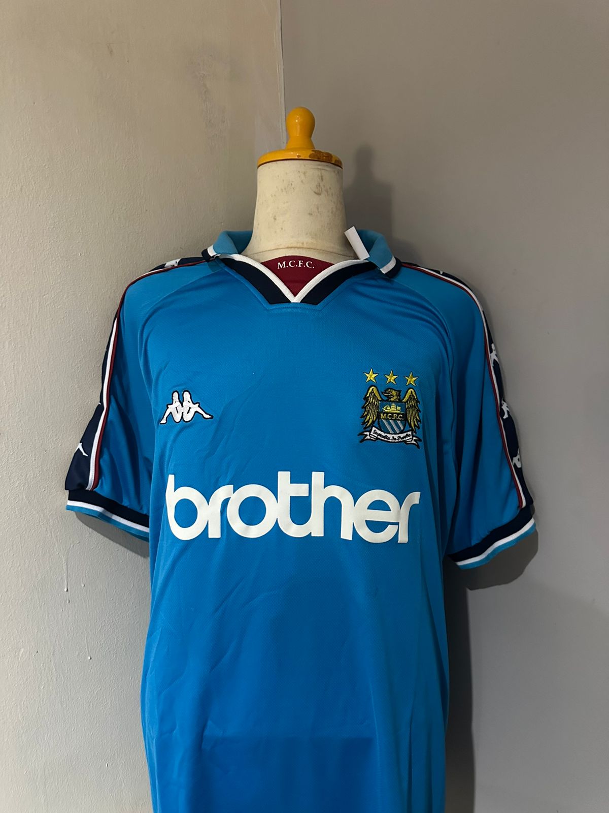 1997-99 M4nch3st3r City Home Shirt