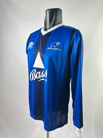 1986 Derby County Away Long Sleeve Shirt