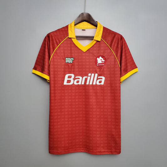 1990/91 AS Roma Home Shirt