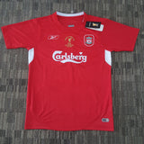 2004/05 Liverpool Home UCL Final Istanbul Shirt - ClassicFootballJersey