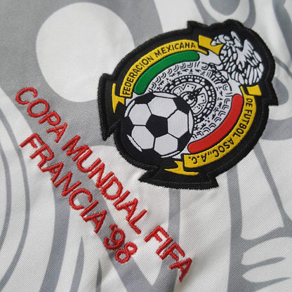 1998 Mexico Away Shirt - ClassicFootballJersey