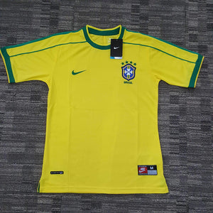 1998 Brasil Home Shirt - ClassicFootballJersey