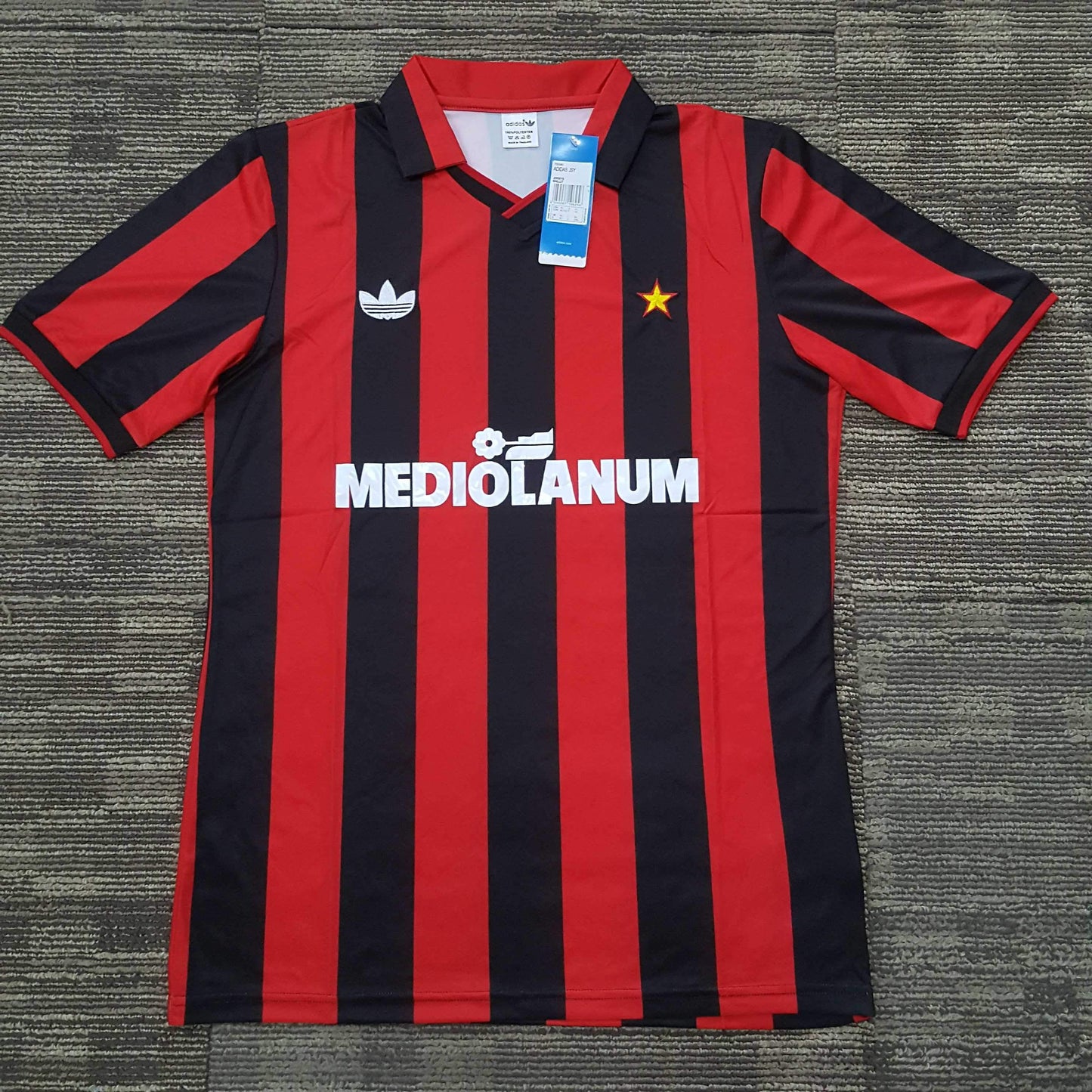 1991/92 AC Milan Home Shirt - ClassicFootballJersey