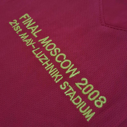 2007/08 Manchester United Final Moscow Shirt - ClassicFootballJersey