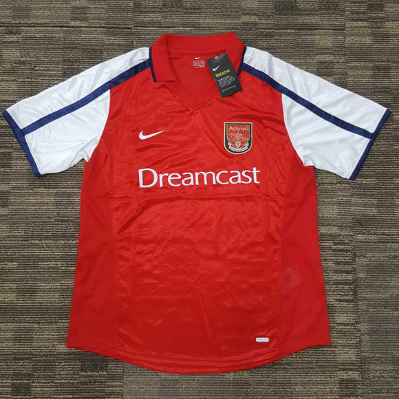 2000/01 Arsenal Home Shirt - ClassicFootballJersey