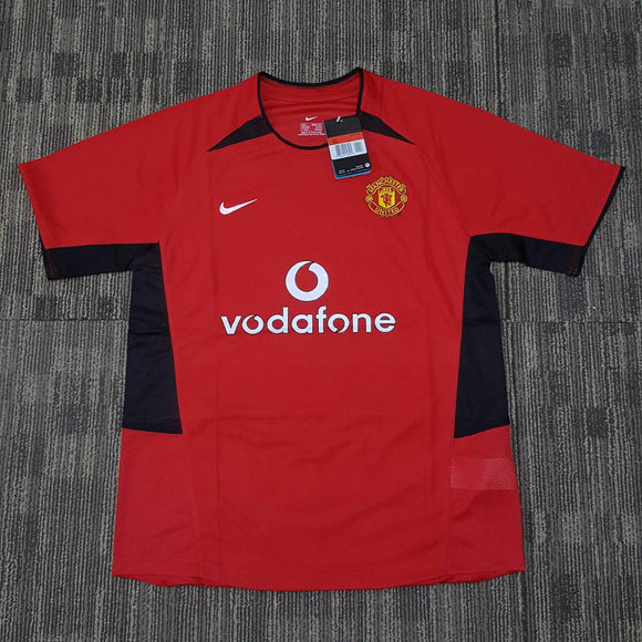 2002/03 Manchester United Home Shirt - ClassicFootballJersey