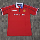 1998/99 Manchester United Home Shirt - ClassicFootballJersey