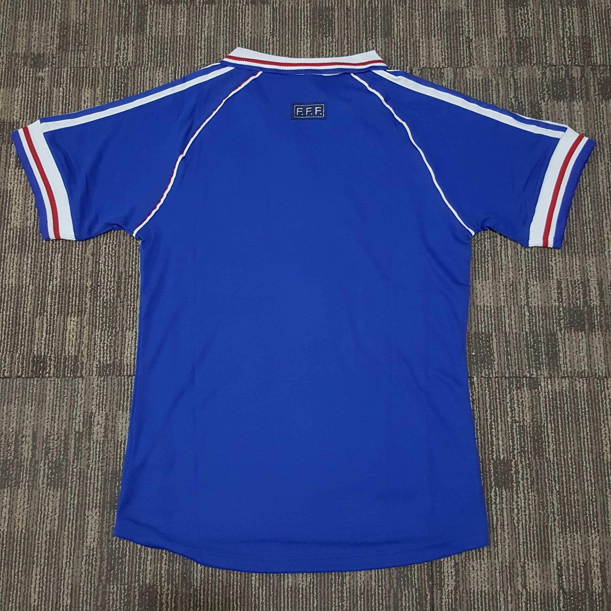 1998 France Home Shirt - ClassicFootballJersey