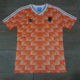 1988 Netherlands Home Shirt - ClassicFootballJersey