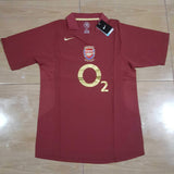 2005/06 Arsenal Home Shirt - ClassicFootballJersey