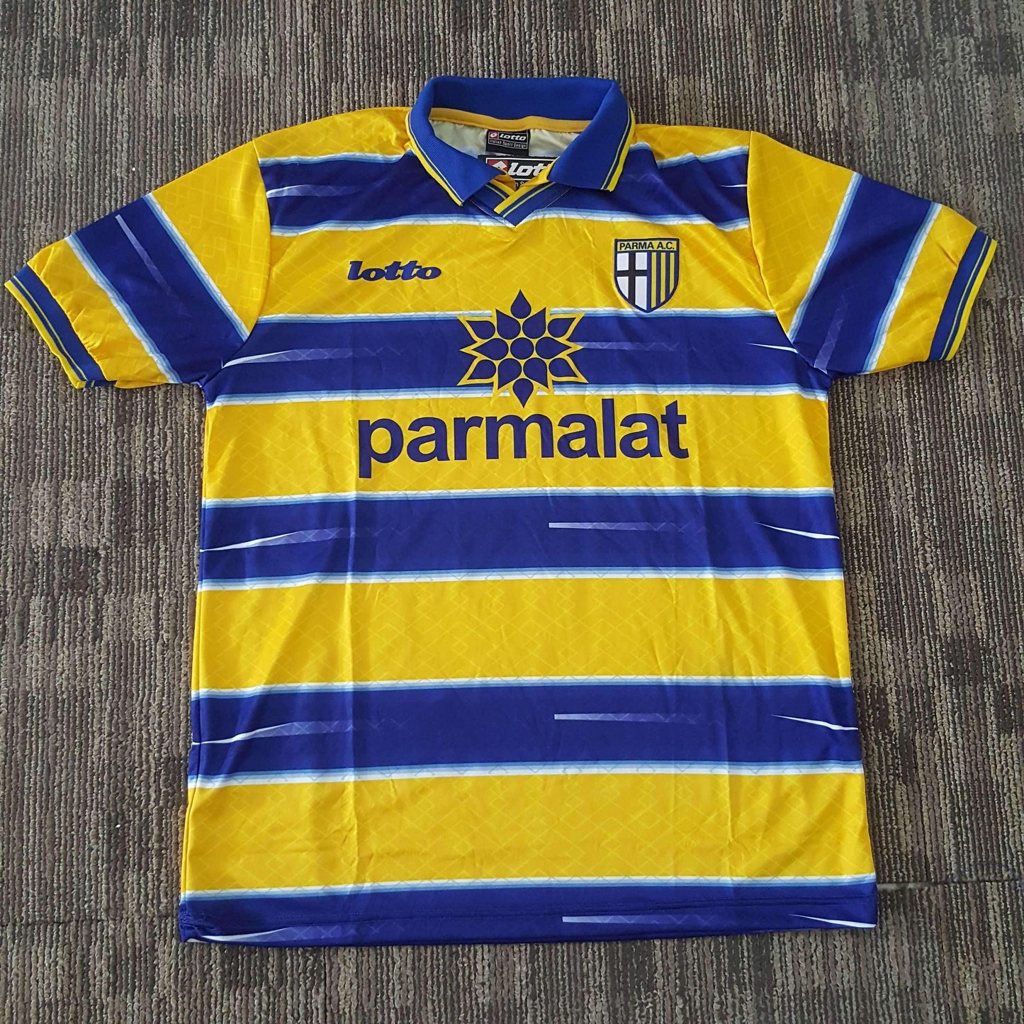 1998/99 Parma Home Shirt - ClassicFootballJersey