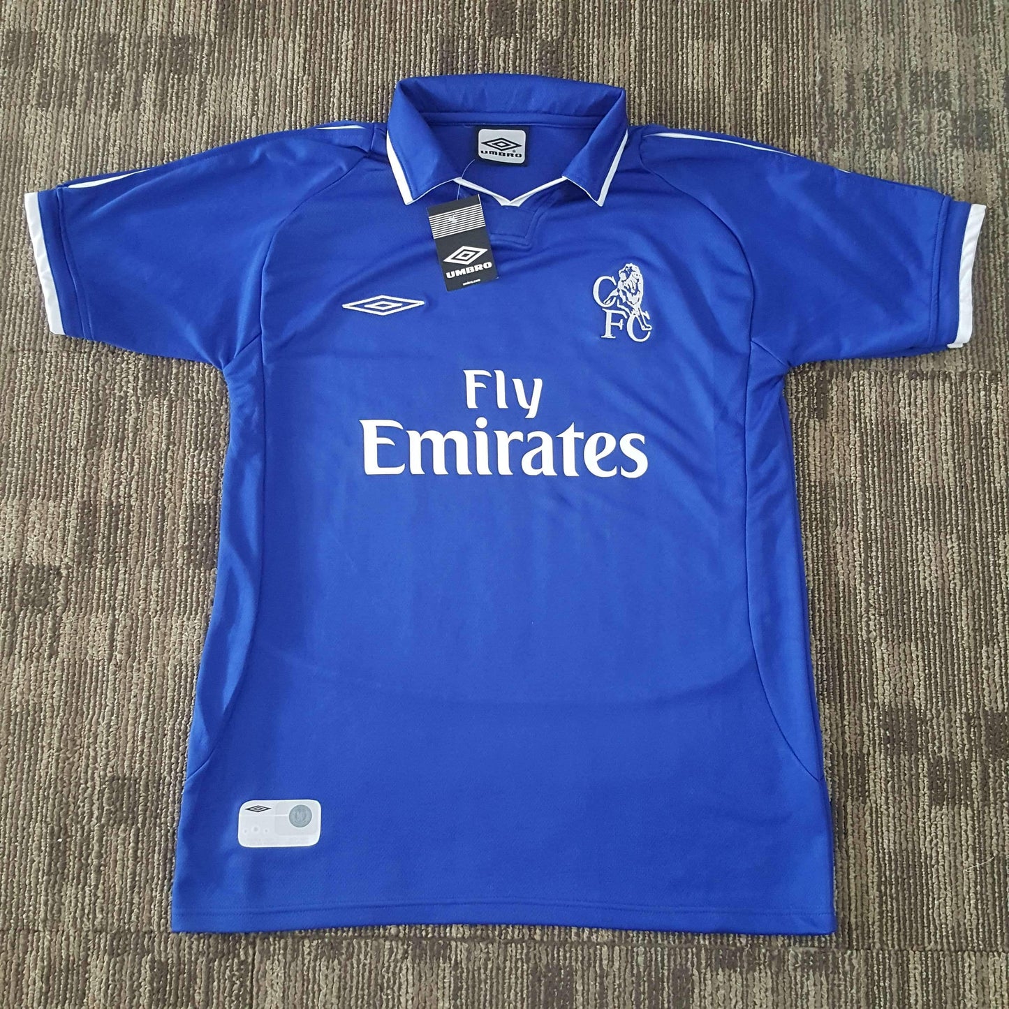 2001/02 Chelsea Home Shirt - ClassicFootballJersey