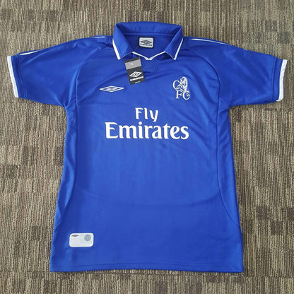 2001/02 Chelsea Home Shirt - ClassicFootballJersey