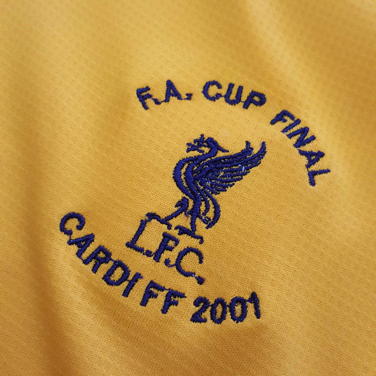 2001 Liverpool F.A Cup Final Cardiff - ClassicFootballJersey
