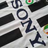 1995/96 Juventus Home Shirt Vialli #9 - ClassicFootballJersey