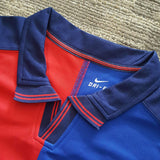 1999/00 Longsleeve Barcelona Home Shirt - ClassicFootballJersey