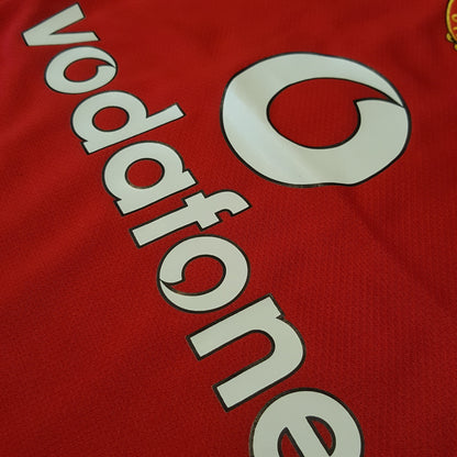 2005/06 Longsleeve Manchester United Home Shirt - ClassicFootballJersey